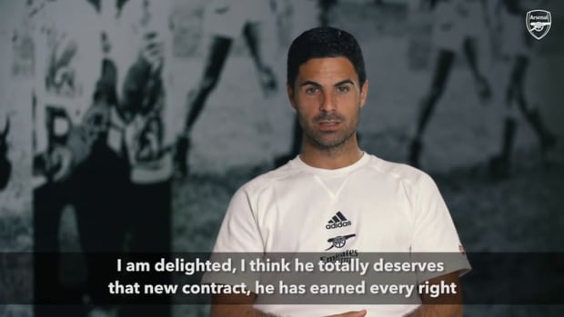 Mikel Arteta on Smith-Rowe's new contract